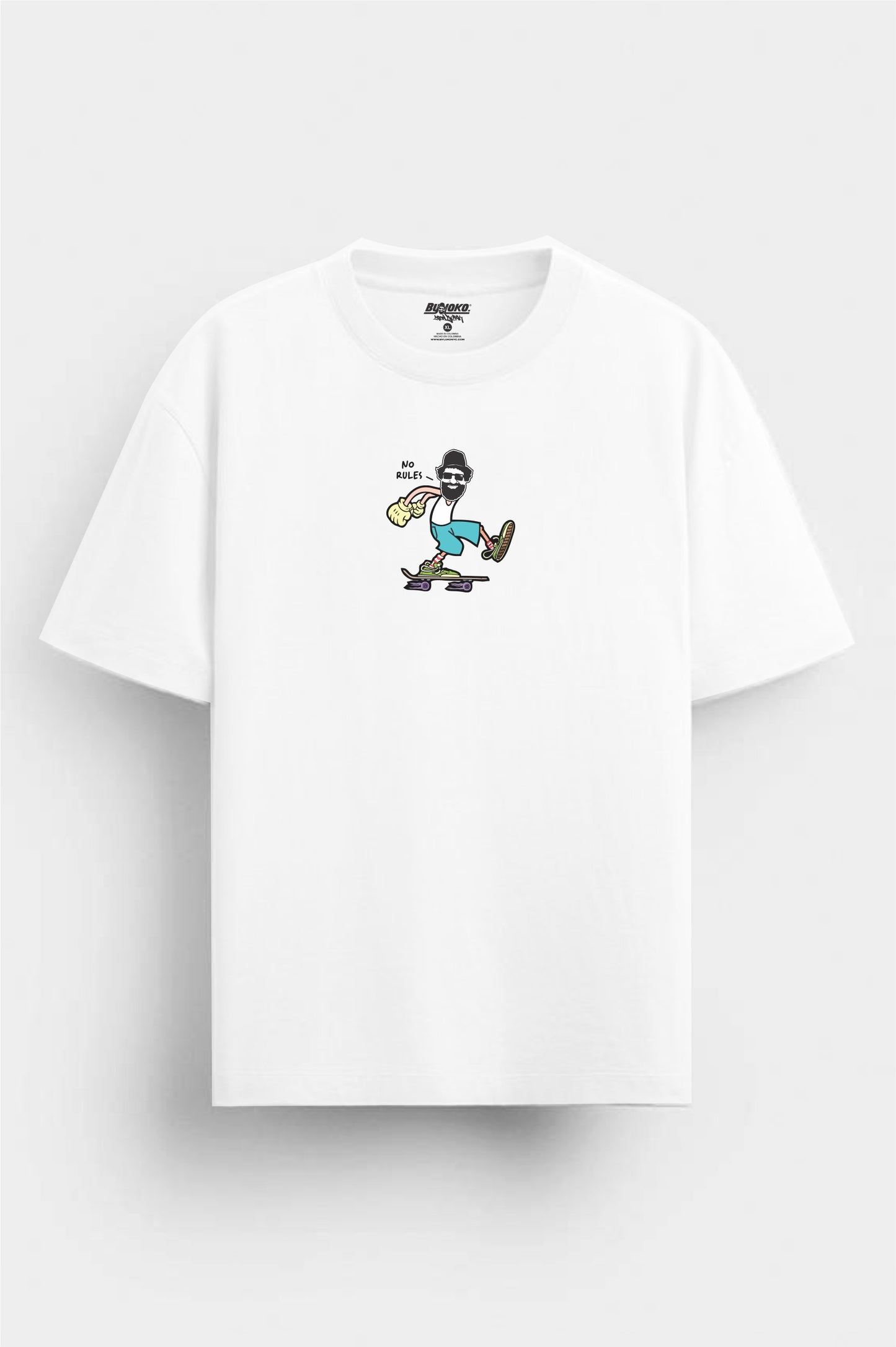 Camiseta Oversizer Vandals 210gr algodón premium