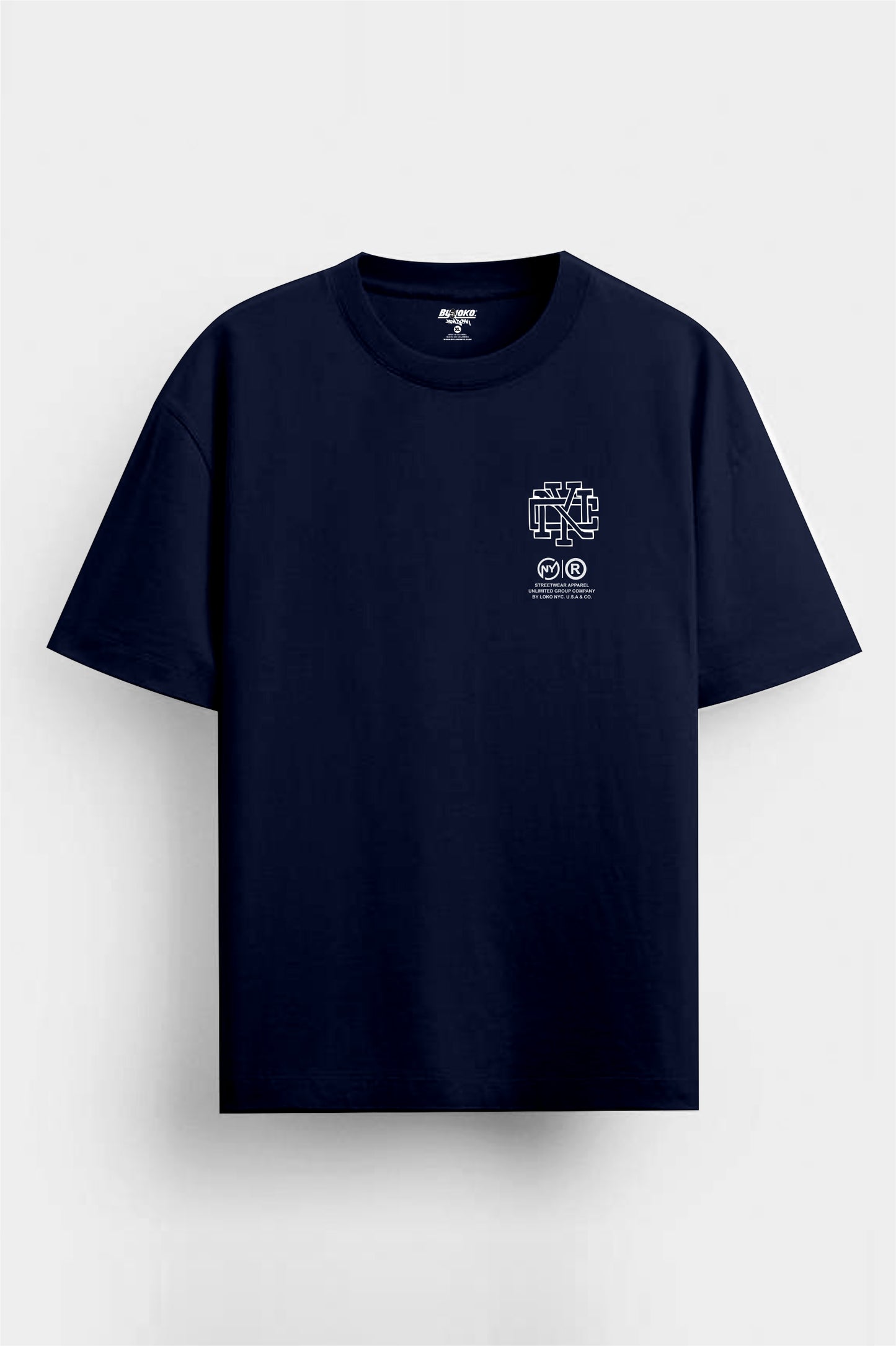 Camiseta Oversize New York 210gr algodón