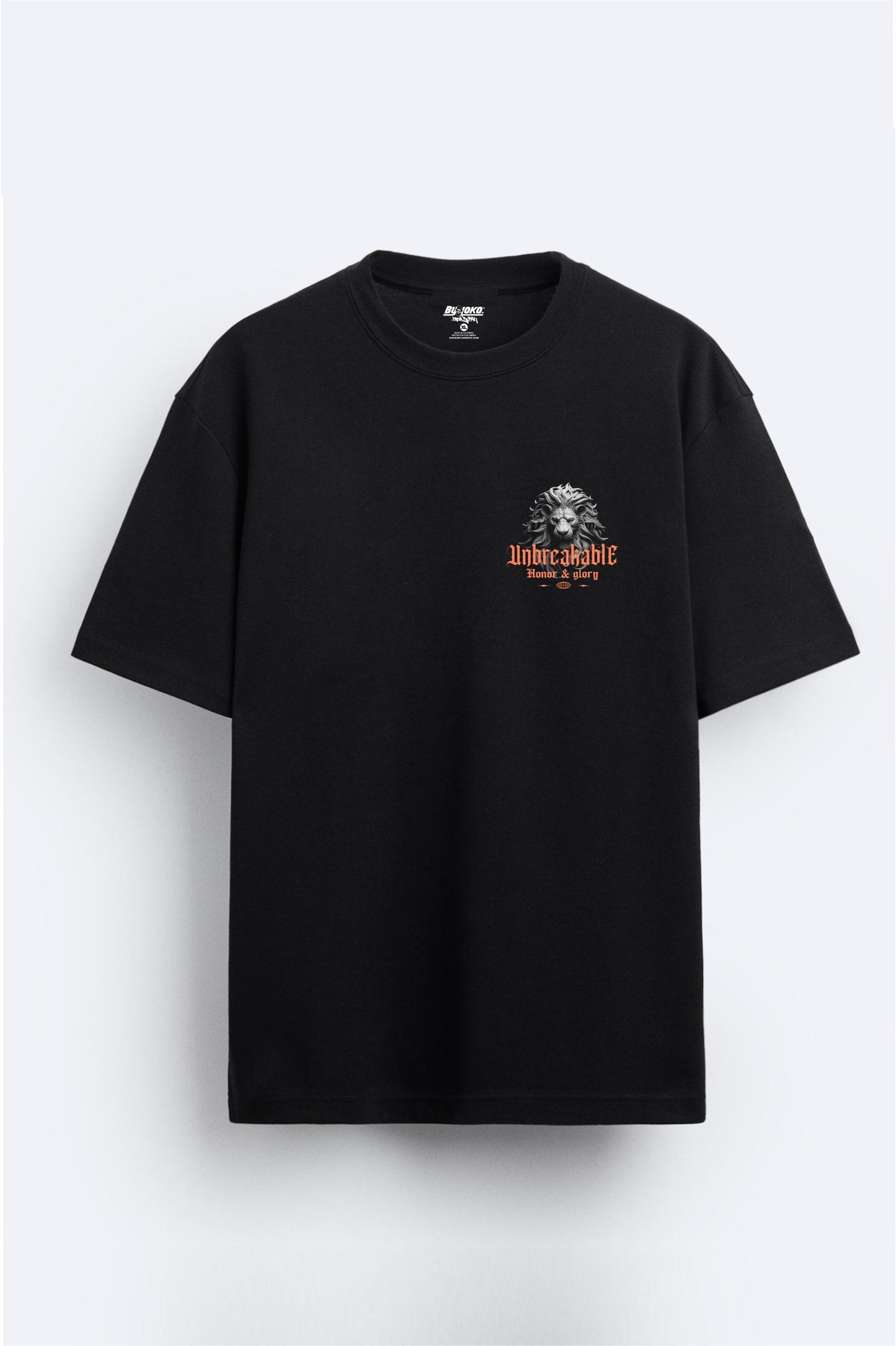 Camiseta Oversize Unbreakable 210gr algodón premium