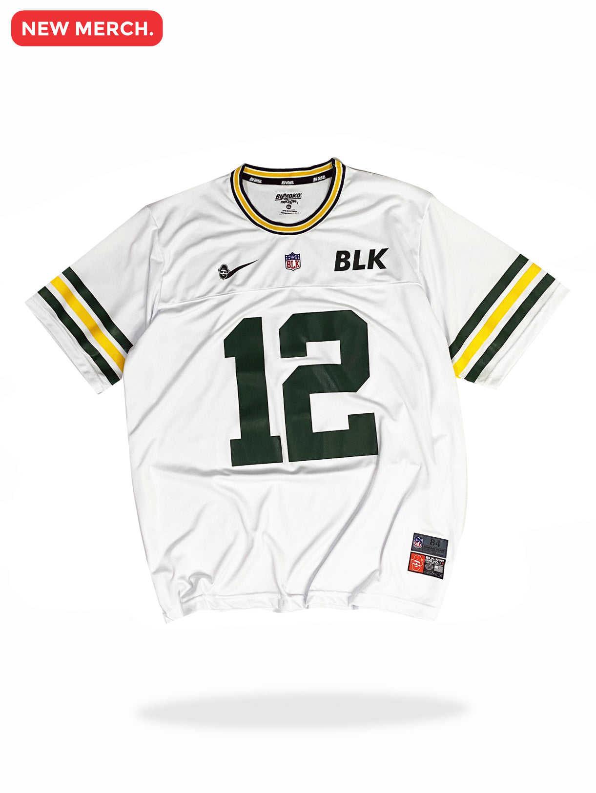 JERSEY NFL BLANCO BY LOKO / OVERSIZE