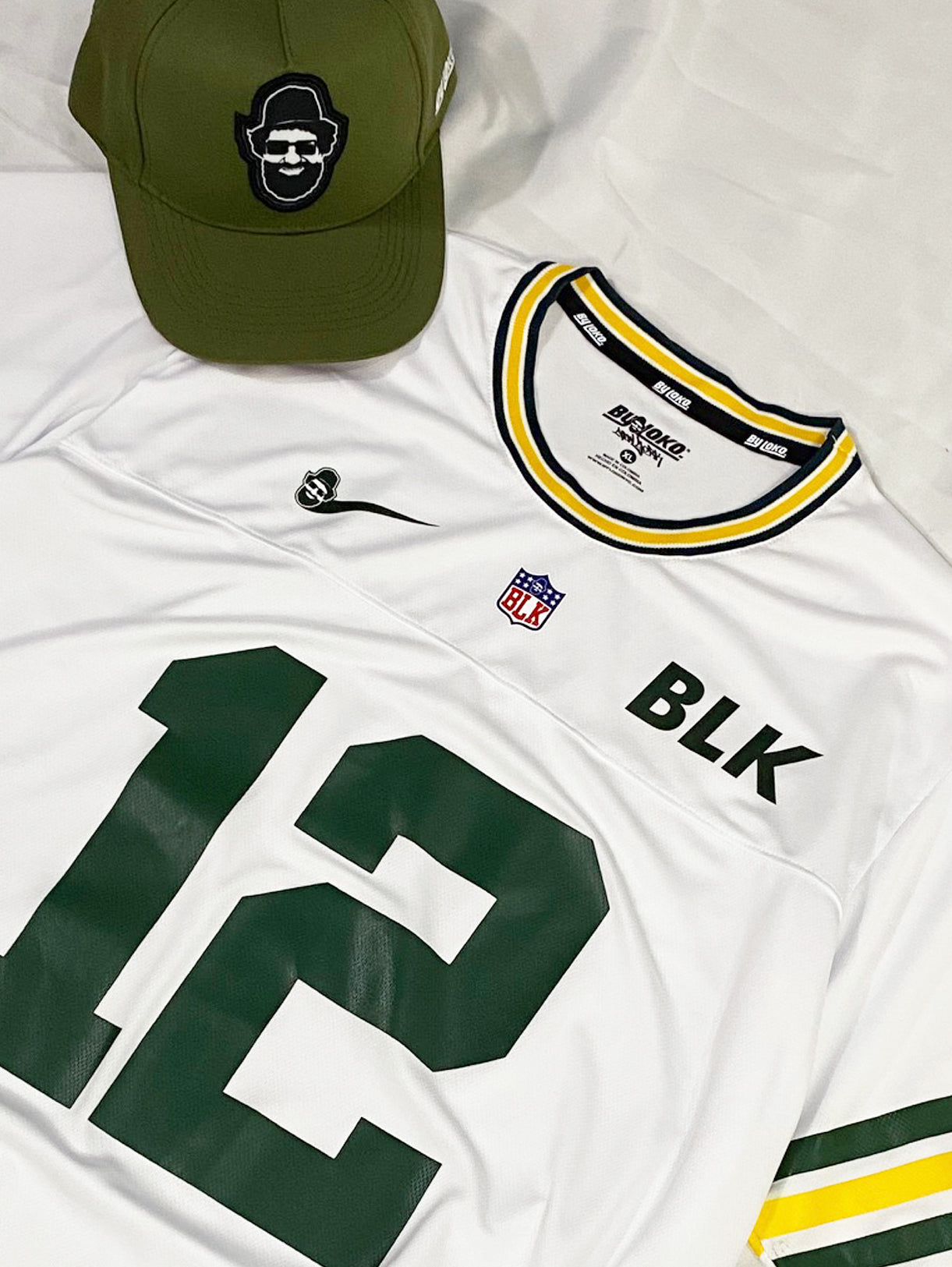 JERSEY NFL BLANCO BY LOKO / OVERSIZE