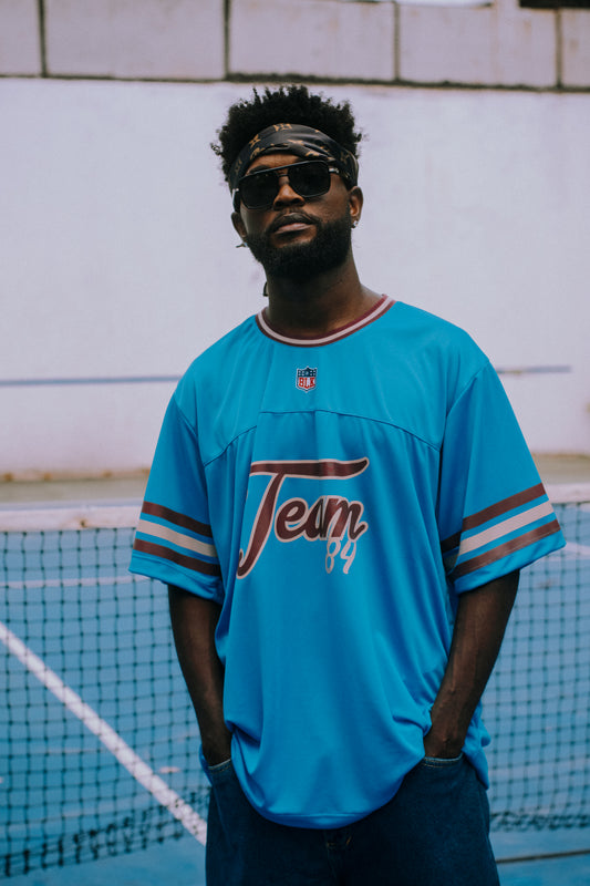 JERSEY NFL AZUL BY LOKO / OVERSIZE