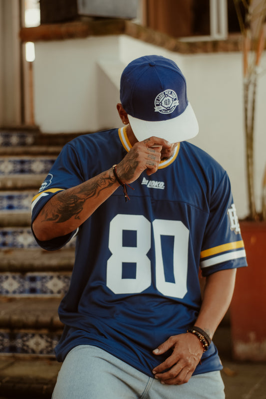 JERSEY NFL AZUL NAVY BY LOKO / OVERSIZE
