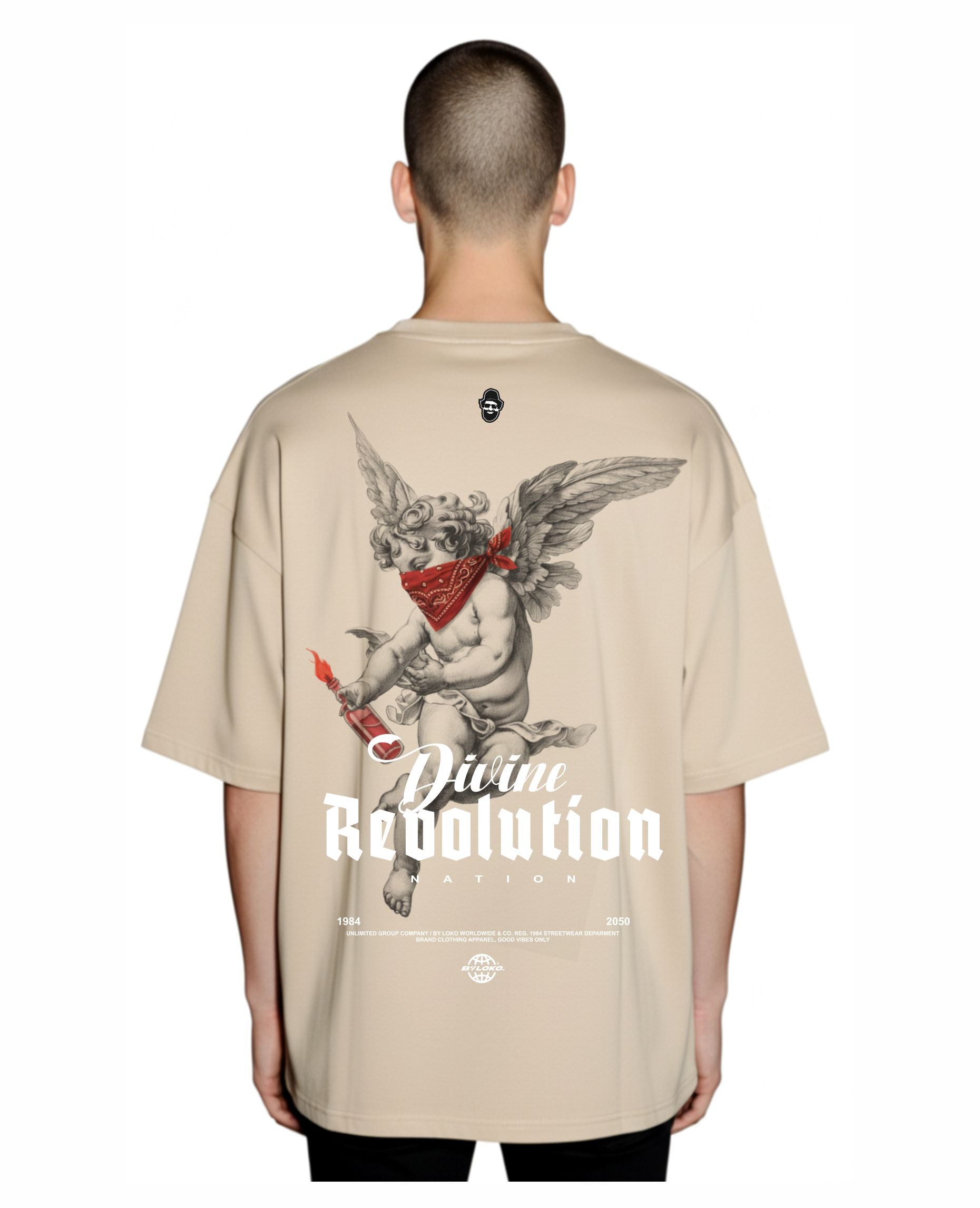 T-SHIRT OVERSIZE DIVINE REVOLUTION