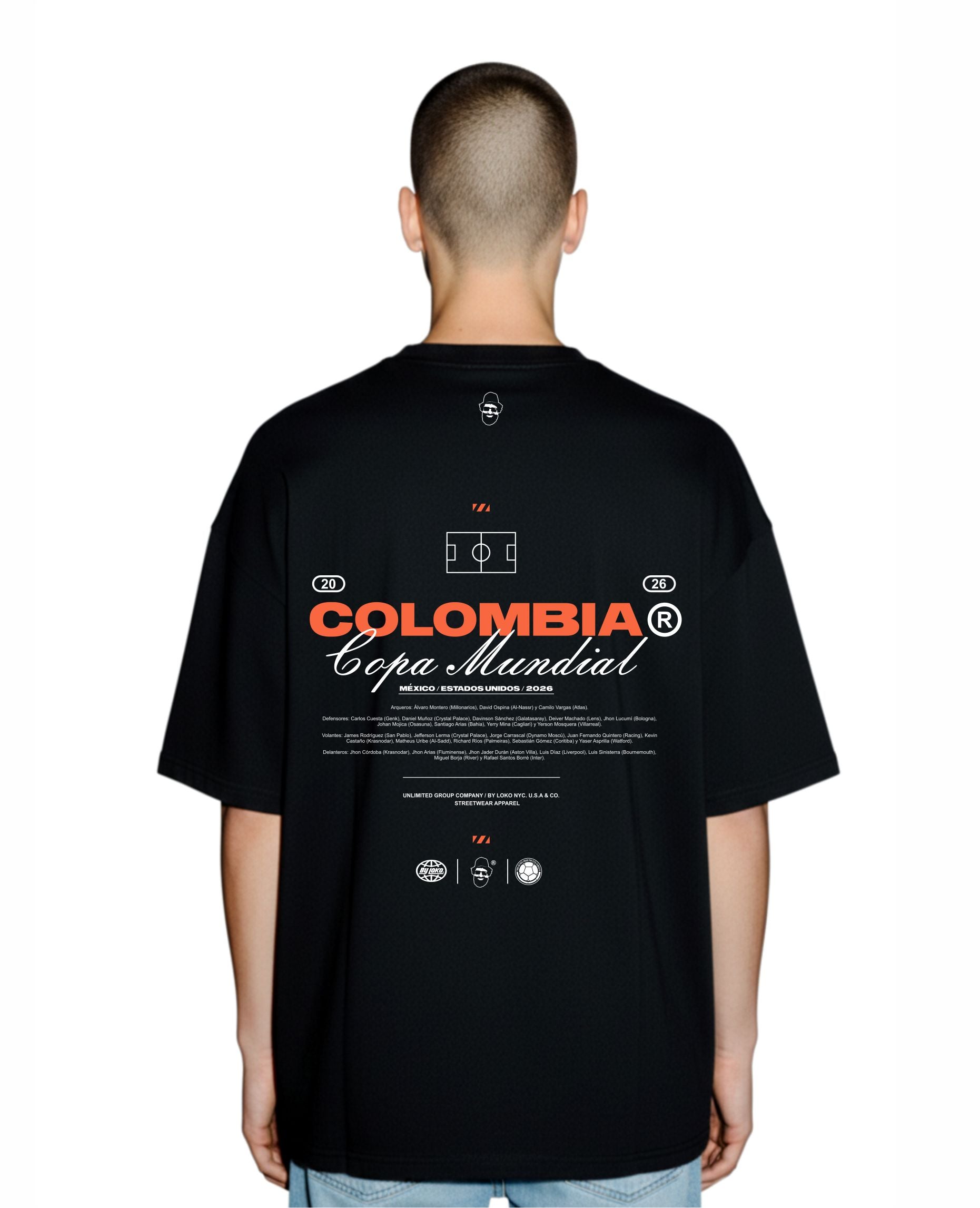 T-SHIRT OVERSIZE MI SELECCION COLOMBIA