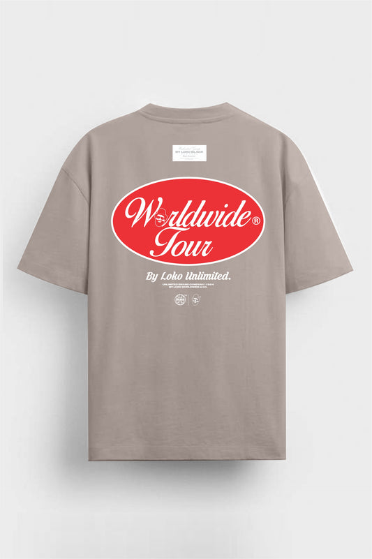 Camiseta Oversize WRDWD  210gr algodón premium