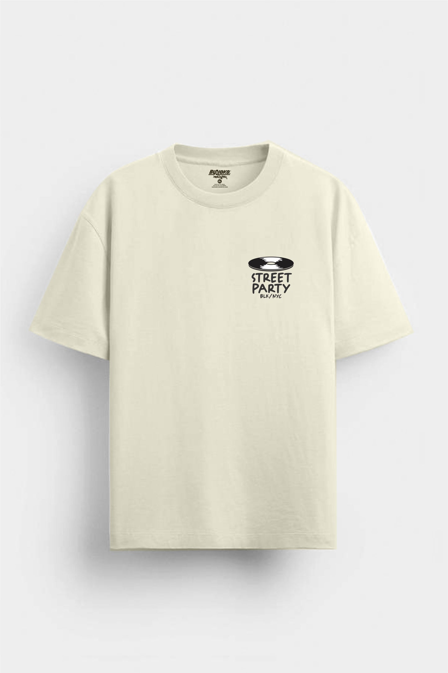Camiseta Oversize Party 210gr algodón premium