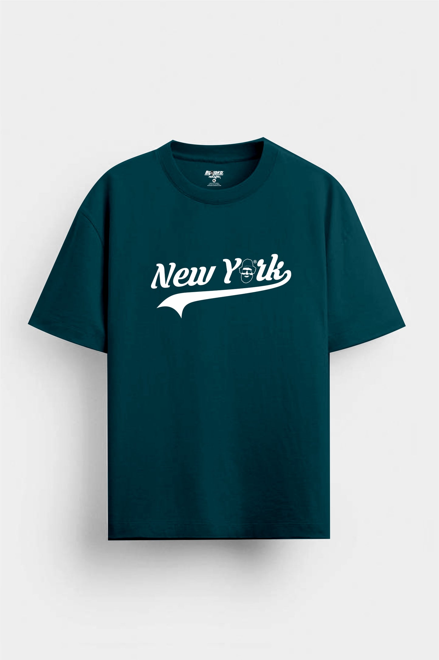 Camiseta Regular New York 210gr algodón