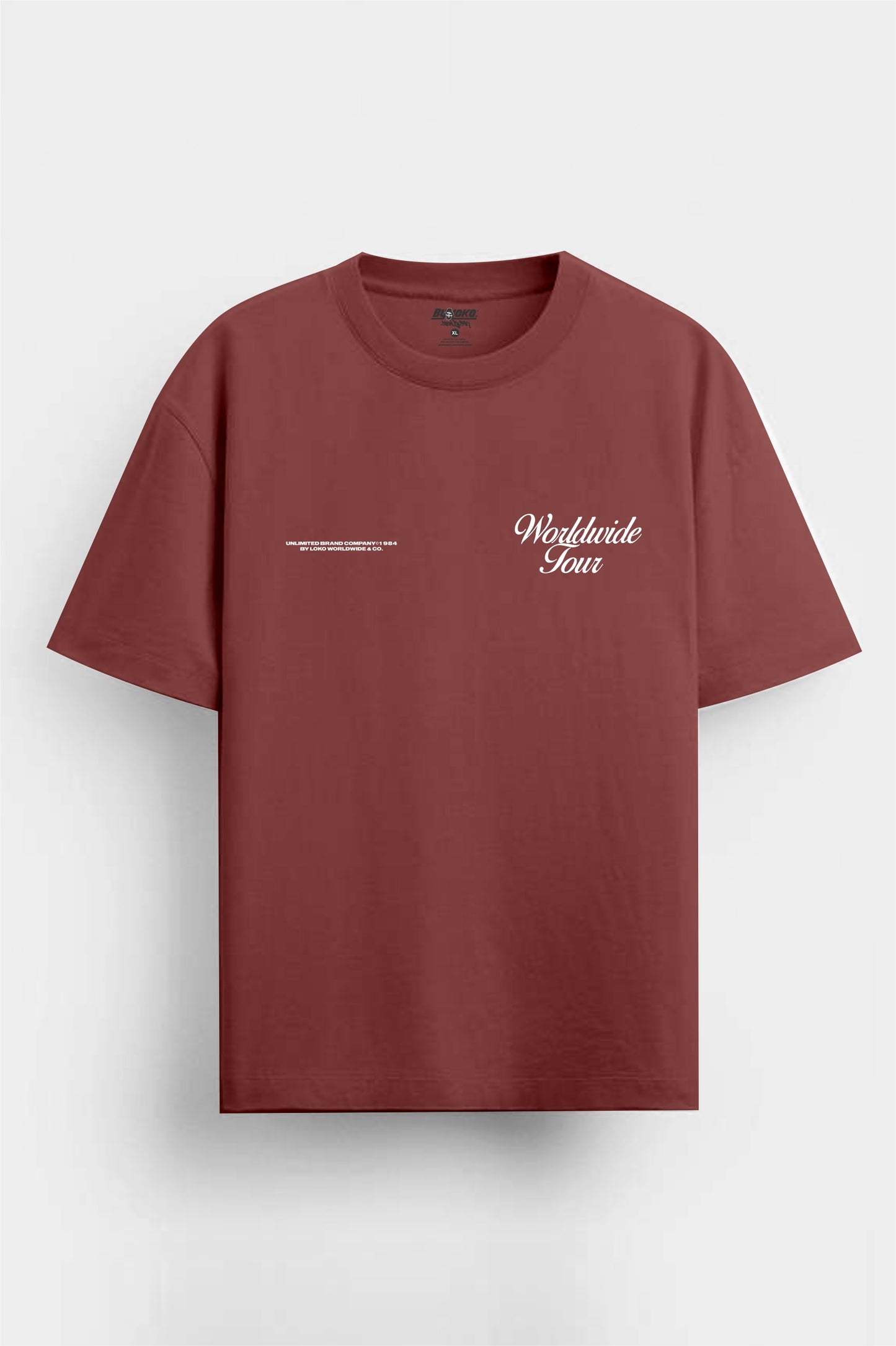Camiseta Oversize WRDWD  210gr algodón premium
