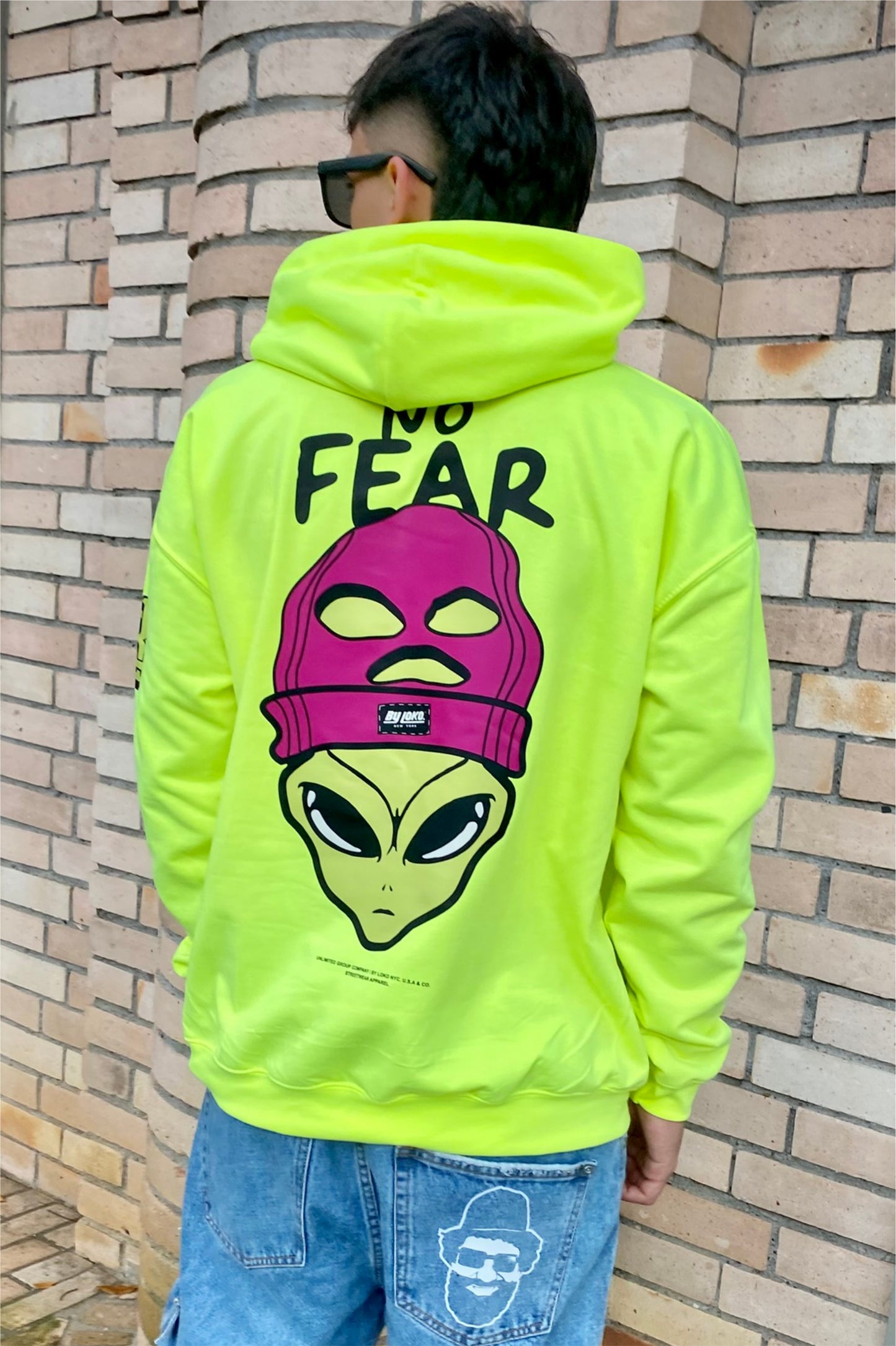 Hoodie No Fear 300gr