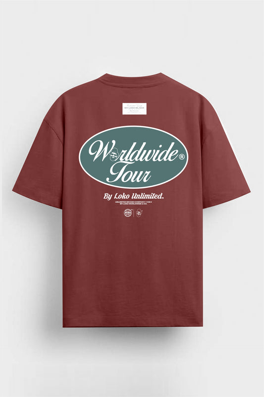 Camiseta Oversize WRDWD  210gr algodón premium
