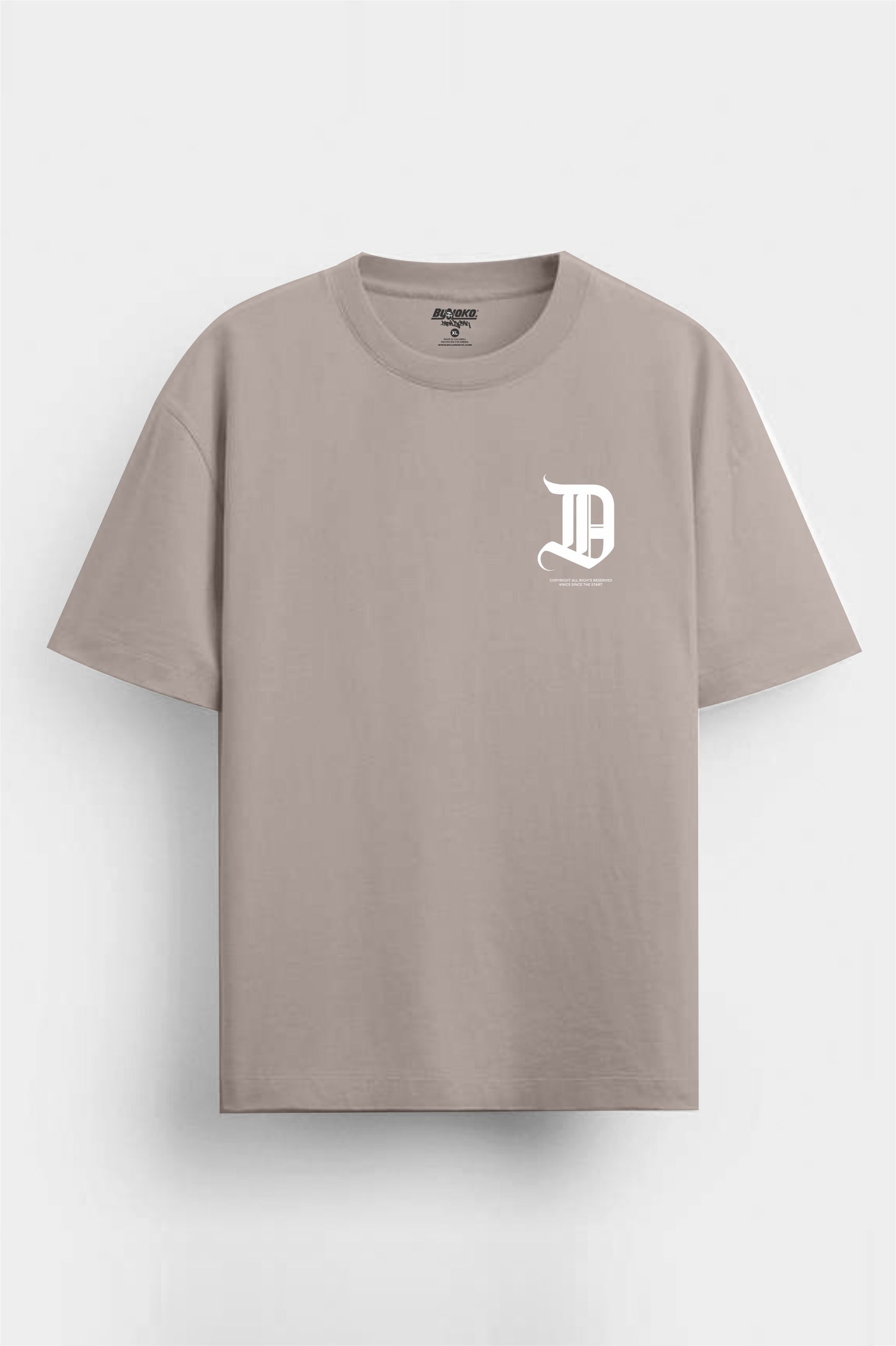 Camiseta Oversize Furious Nude  210gr algodón premium