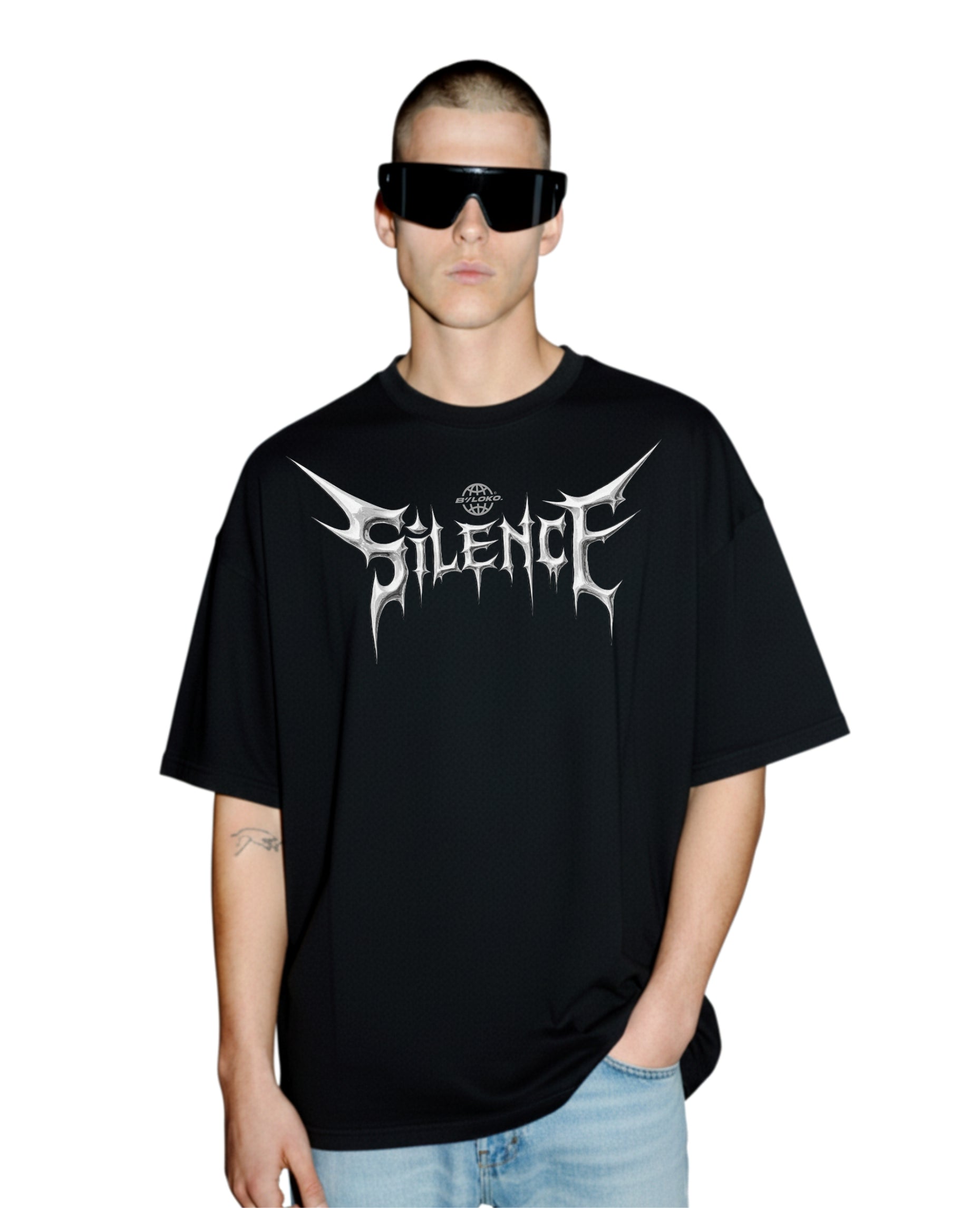 T-SHIRT OVERSIZE SILENCE