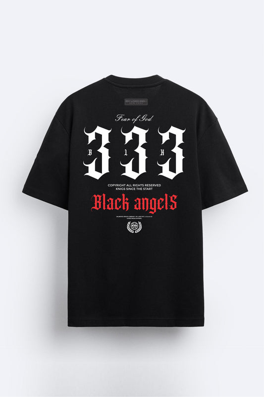 Camiseta Oversize 333 ANGEL 210gr algodón premium