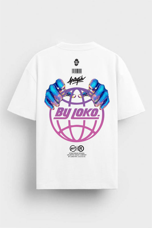 Camiseta Oversize Future 210gr algodón premium
