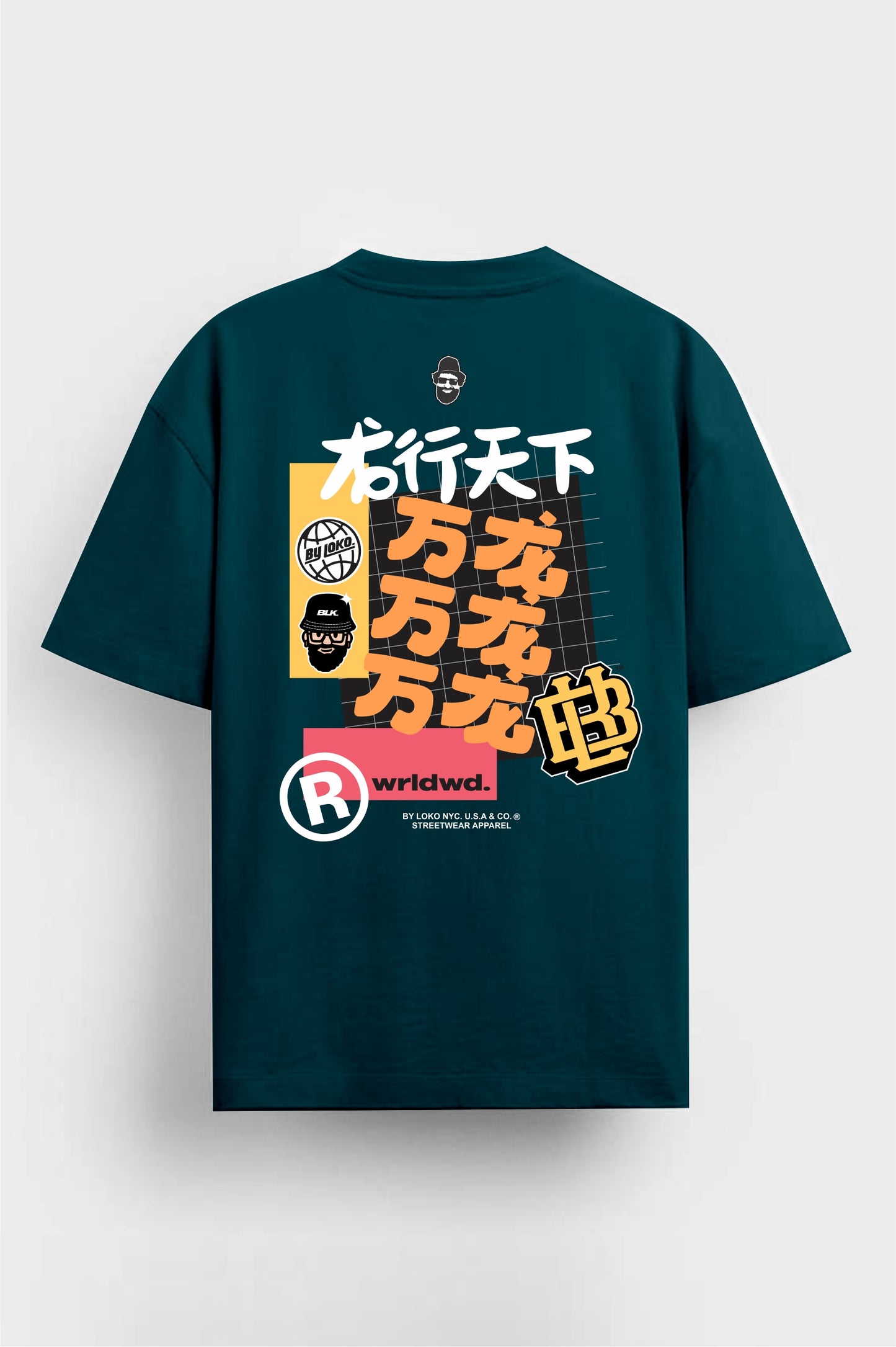 Camiseta Regular Tokyo 210gr algodón