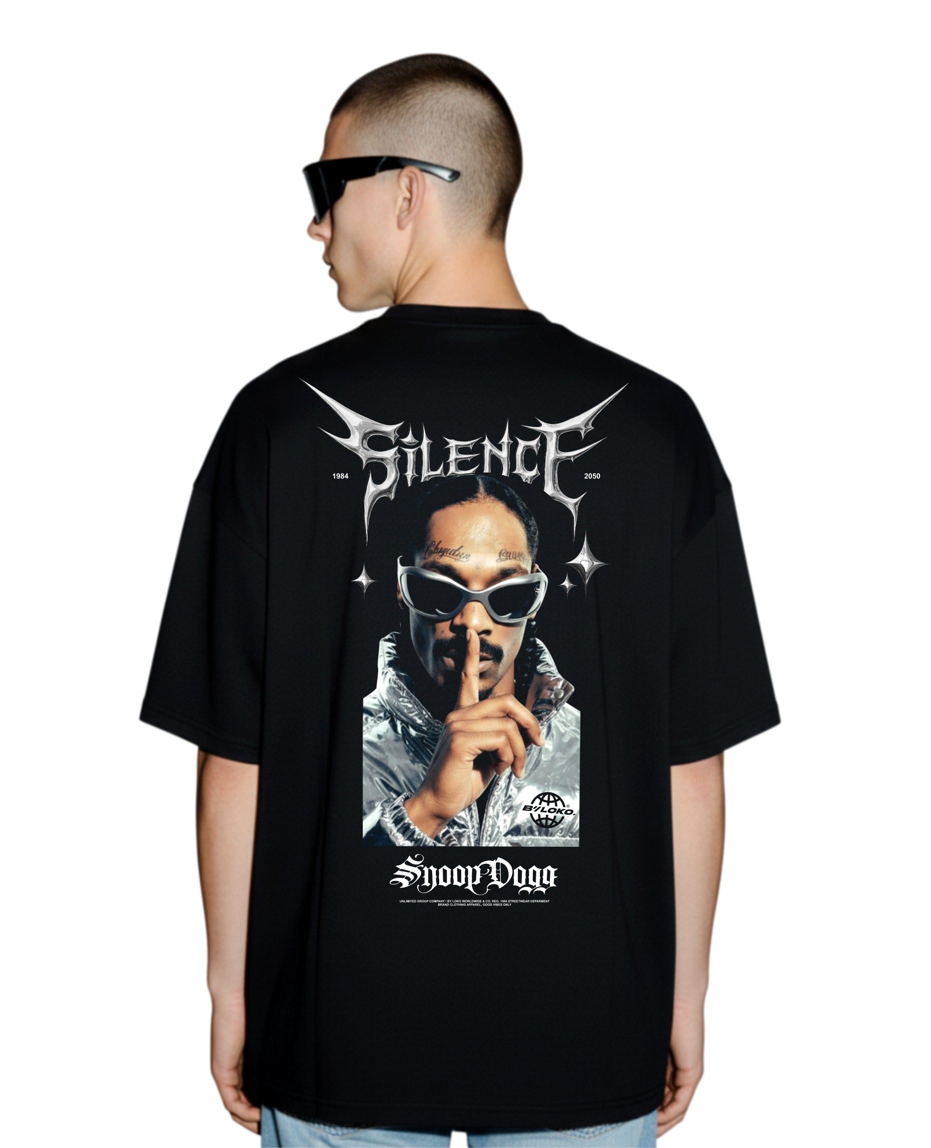 T-SHIRT OVERSIZE SILENCE