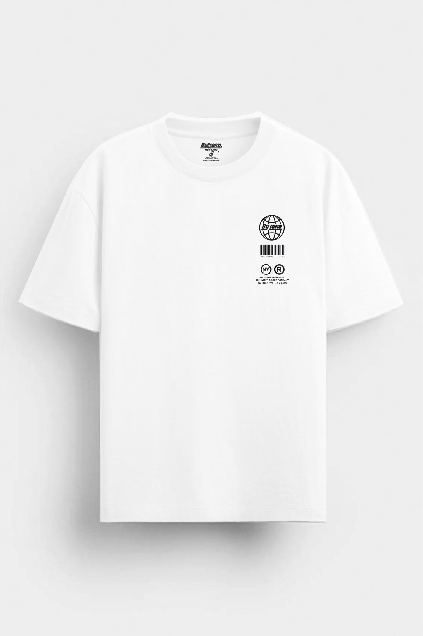 Camiseta Oversize Future 210gr algodón premium