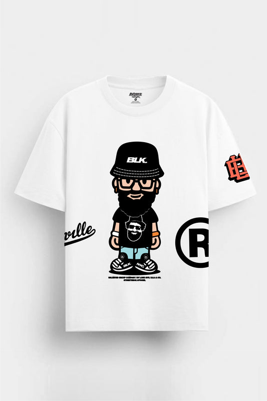 Camiseta Oversize Toy 210gr algodón premium