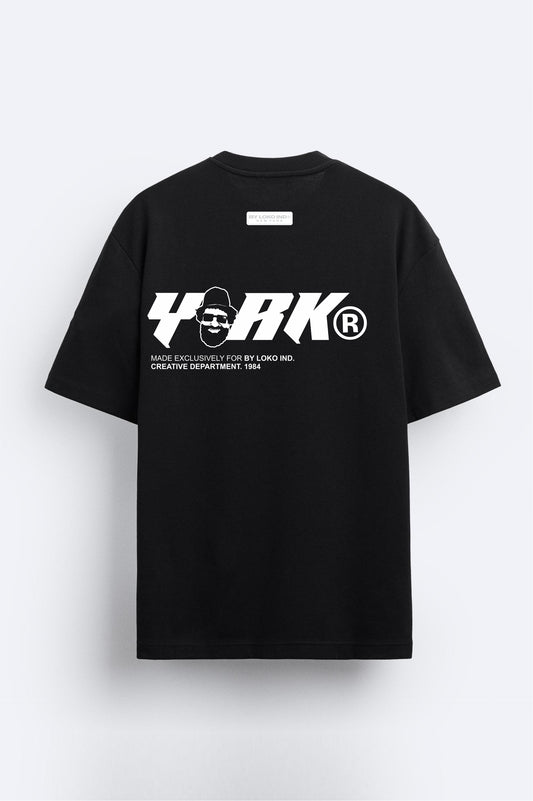 Camiseta Oversize NYC 210gr algodón premium