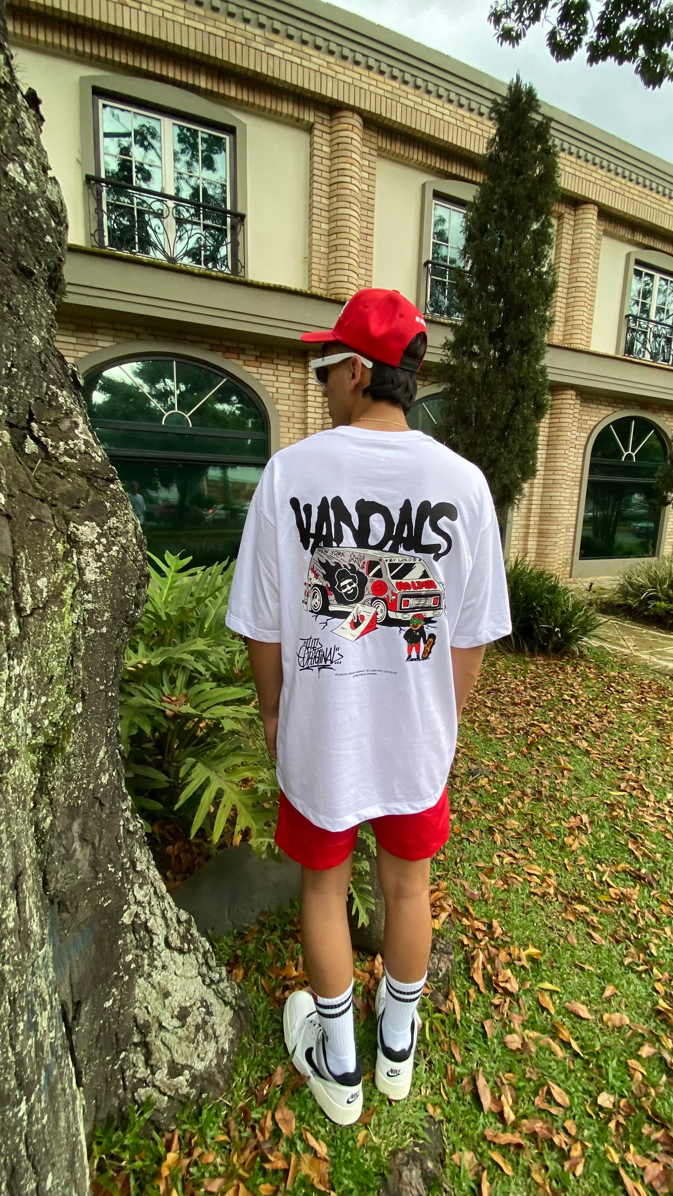 Camiseta Oversizer Vandals 210gr algodón premium