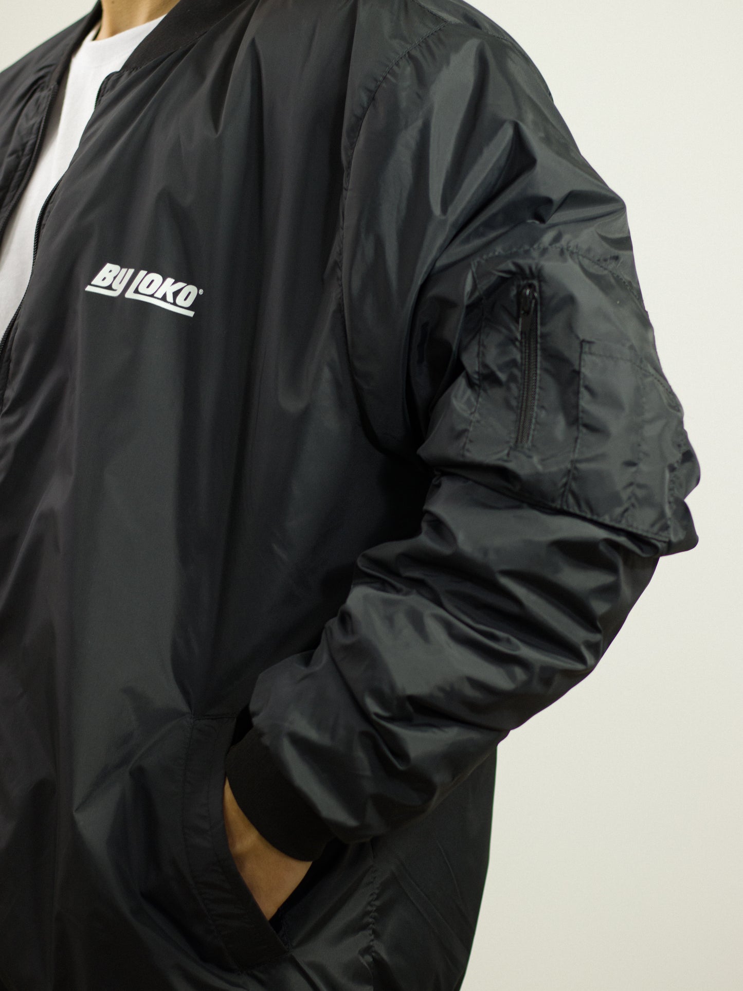 JACKET BOMBER BLACK