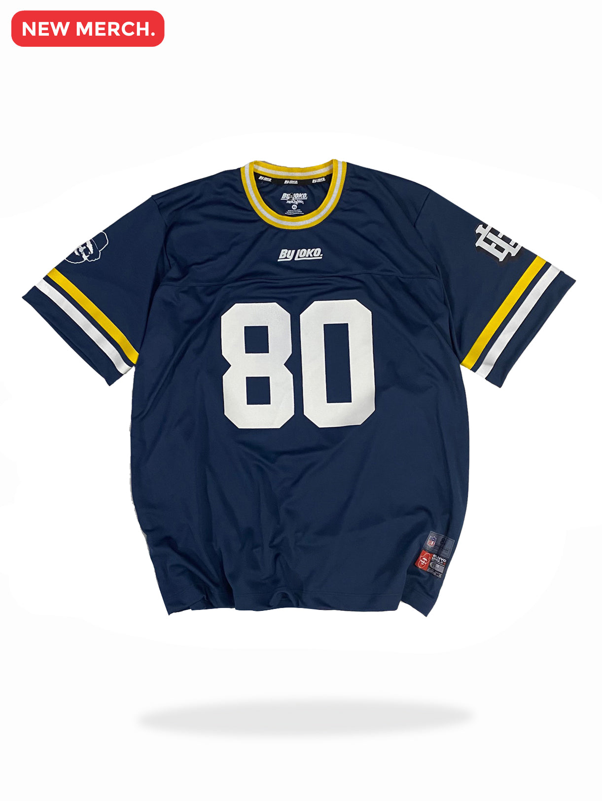 JERSEY NFL AZUL NAVY BY LOKO / OVERSIZE